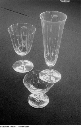 Sekt-, Schnaps- und Weinglas