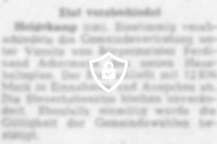 Etat verabschiedet