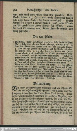 Der 148. Psalm