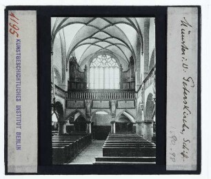 Münster, St. Petri (Jesuitenkirche) : Innenansicht nach W