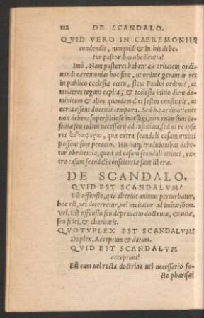 De Scandalo.