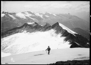Blick vom Mittleren auf den Vorderen Seelenkogel bei Obergurgl