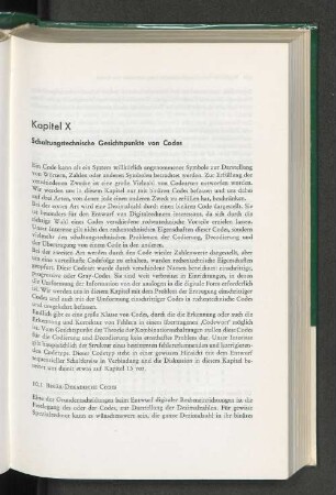 10.1 BINÄR-DEKADISCHE CODES