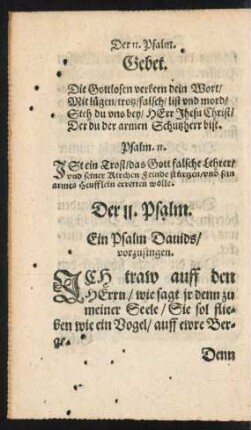 Psalm. 11. - Psalm. 20.