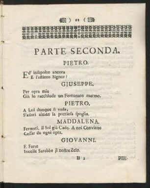 Parte Seconda