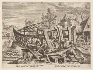 Der Bau der Arche Noah