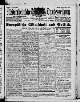 Niederrheinische Landeszeitung : Geldernsche Volkszeitung : Geldern'sches Wochenblatt : Volkszeitung für den Kreis Moers : erfolgreichstes Insertionsorgan in den Kreisen Geldern und Moers sowie in den Grenzbezirken der Kreise Cleve und Kempen