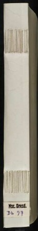 Griechische Handschrift - Mscr.Dresd.Db.97