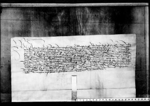 Graf Joß Niclaus zu Zollern bekennt, daß der Hauptbrief über 5000 fl., die Graf Eberhard V. dem Grafen Sigmund von Hohenberg schuldete, nur noch für 2900 fl. gut ist.