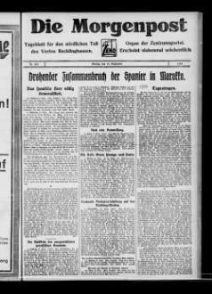 Die Morgenpost. 1924-