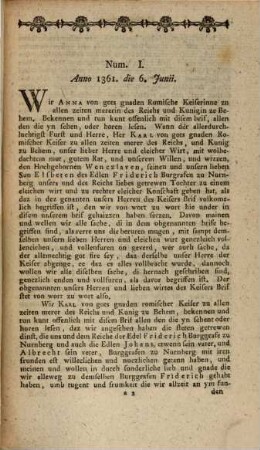 Urkundenbuch zur Lebensgeschichte des Römischen und Böhmischen Königs Wenceslaus. 1
