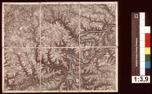 Topographische Karte, Bezirk Cochem