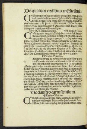 De claustro cartusiensium.