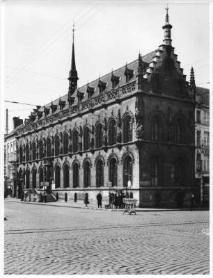 Rathaus, Kortrijk, Flandern, Belgien