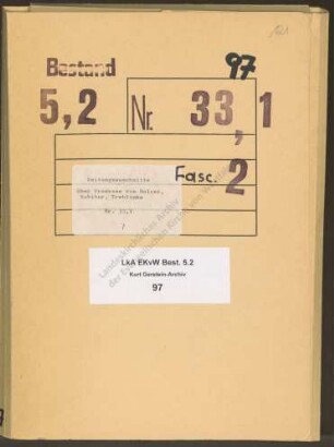 Presseberichte über NS-Kriegsverbrechen