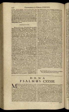 Psalmus CXXXIII. - Psalmus CXXXVII.