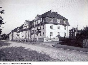 Gorbitz (Dresden-Gorbitz), Kesselsdorfer Straße 165, 167, 169, 171, 173. Blick nach Südost