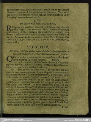 Sectio IV. Recensens remedia quibus pacta dotalia vel impugnantur, vel confimantur, & ut Executioni mandentur, petitur?