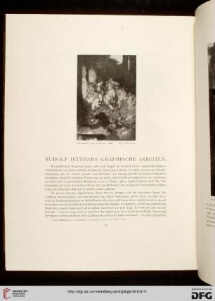 Rudolf Jettmars graphische Arbeiten