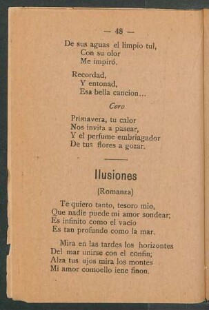 Ilusiones : (Romanza)