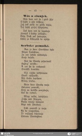Wós a cłowjek