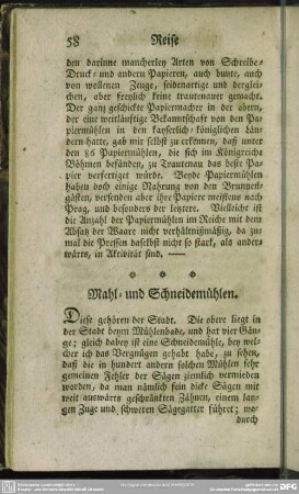 Mahl- und Schneidemühlen