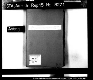 Genehmigung der Wahl der Sielrichter bei der Coldemüntjer Sielacht