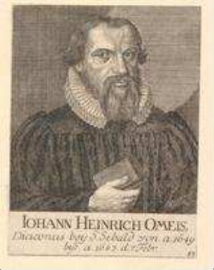 Johann Heinrich Omeis, Diakon bei St. Sebald