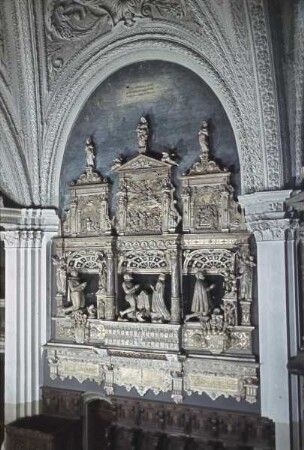 Epitaph für Herzog Wilhelm den Jüngeren, seine Gemahlin Dorothea und die Söhne Ernst II. und Christian