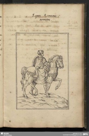 Eques Romanus armatus.