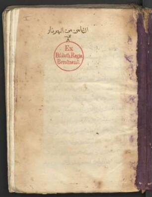 Sīrat al-malik al-Badrnār Ibn-an-Nahrwān : Band 8