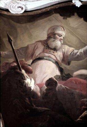Jaddus prophezeit Alexander im Traum den Sieg über die Perser