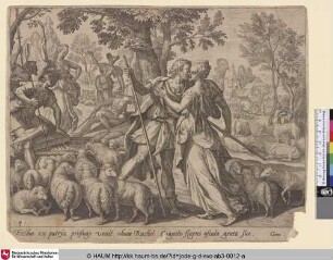 [Das Treffen zwischen Jakob und Rahel; The Meeting of Jacob and Rachel]