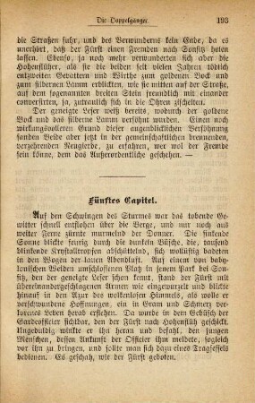 Fünftes Capitel