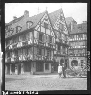 In der Altstadt von Colmar