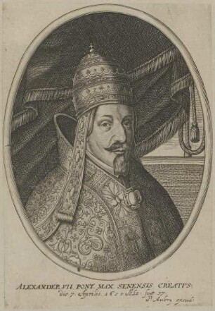 Bildnis von Papst Alexander VII.