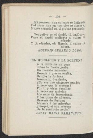 El muchacho y fortuna.