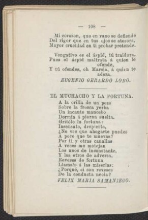 El muchacho y fortuna.