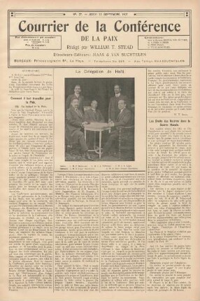 No. 77. Jeudi 12 Septembre 1907