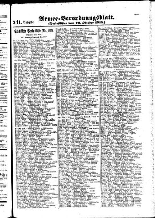 741. Ausgabe. Dienstag, 19. Oktober 1915