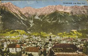 Innsbruck vom Berg Isel.