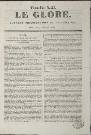 1826, 23: Heft