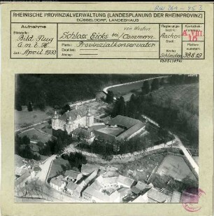 Kommern, Schloss Eicks