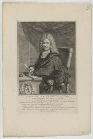 Bildnis des Hermannus Alexander Röell