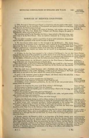 Report of the commissioners appointed to inquire into the municipal corporations in England and Wales. Appendix 3. 1835