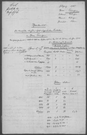 Tieringen-Oberdigisheim mit Diaspora: Pfarrbericht 1925