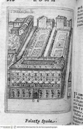 Ritratto di Roma moderna., Seite 210: Palazzo Spada