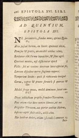 406-439, Epistola XVI.