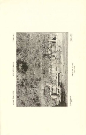 Plate VII. A. Anurádhapura. Abhayagiri Dágaba. East chapel.