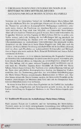 5. Überlegungen und Untersuchungen zur Bestimmung des Mittelbildes Aschaffenburger Maria-Schnee-Retabels